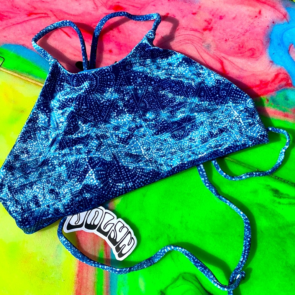Jolyn Medium Velvet Nate Swim Top